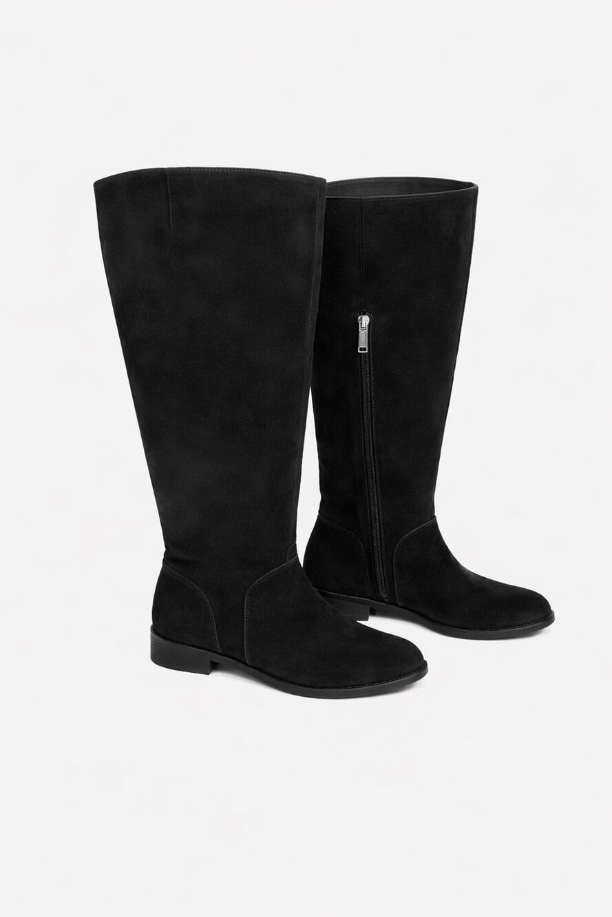 UGG Gracen black suede knee-high Riding boots Size 10